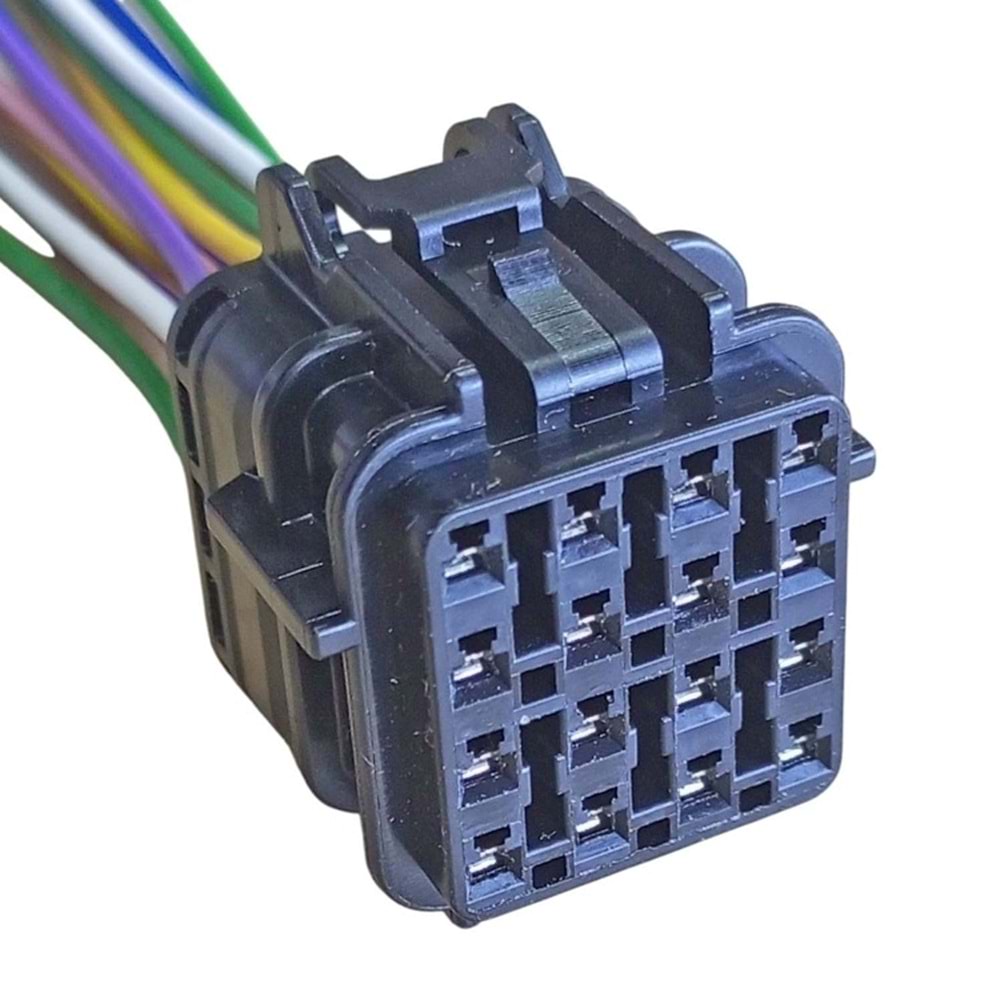 SOKET 16 Lİ UNİVERSAL ( SİYAH ) KABLOLU