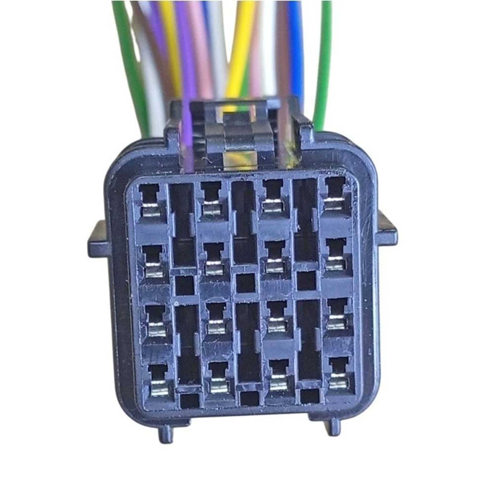 SOKET 16 Lİ UNİVERSAL ( SİYAH ) KABLOLU