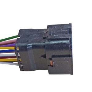 SOKET 16 Lİ UNİVERSAL ( SİYAH ) KABLOLU ( ERKEK )