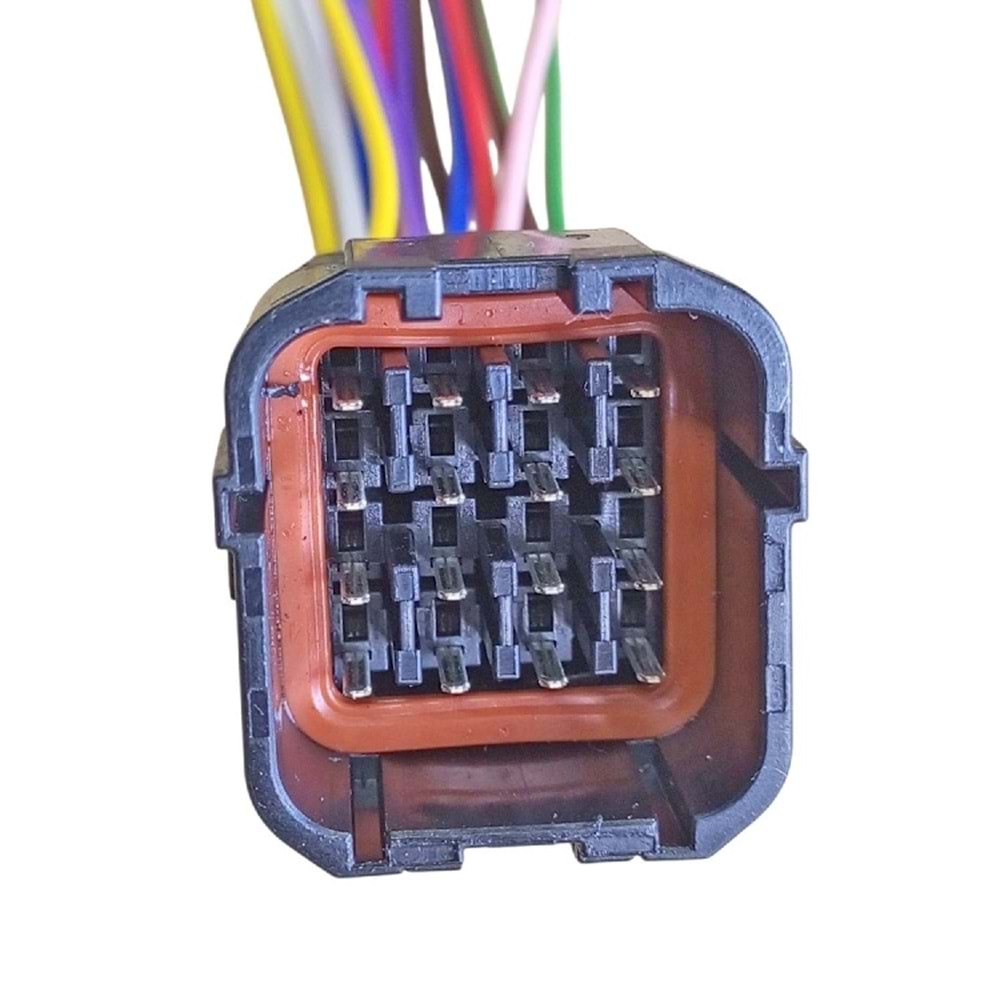 SOKET 16 Lİ UNİVERSAL ( SİYAH ) KABLOLU ( ERKEK )