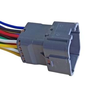 SOKET 16 Lİ UNİVERSAL ( GRİ ) KABLOLU ( ERKEK )