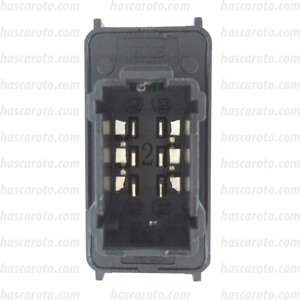 PEUGEOT 301 ( SAĞ ) ( SİYAH TABANLI ) ( 6 FİŞ )