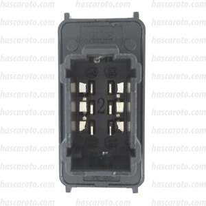 PEUGEOT 301 ( SAĞ ) ( SİYAH TABANLI ) ( 6 FİŞ )