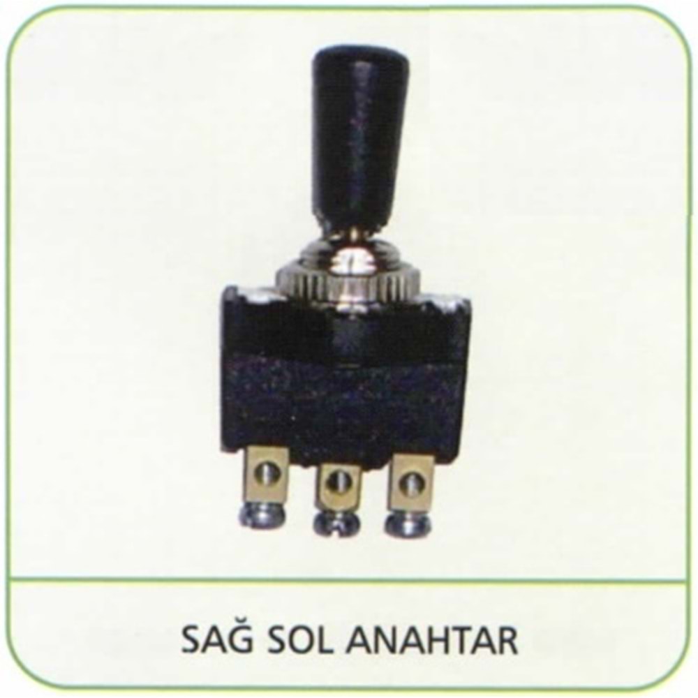( 3 FİŞLİ ) ( BAKALİT ) ( ON/OFF/ON ) ( ÇIT ÇIT )