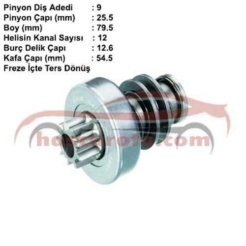 ( 9 DİŞ ) SKODA FAVORIT, FORMEN, FELICIA ( CCW )