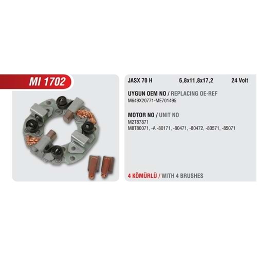 ( 24V ) MITSUBISHI CANTER ( Y.M. ) ( 98 - )