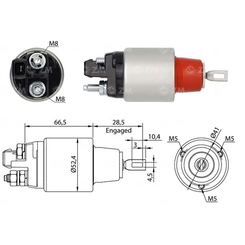 ( 12V ) BMW ( KARE SOKETLİ FİŞ )