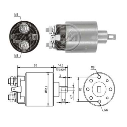( 12V ) NISSAN - HONDA - SUBARU BINEK