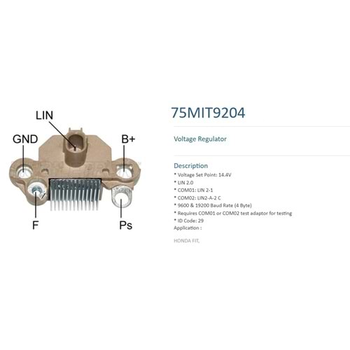 ( 12V ) HONDA JAZZ ( LIN5 )