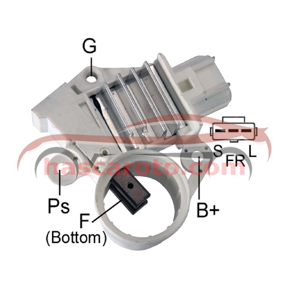 ( 12V ) F.TRANSIT / MERCURY KOMURLU ( 3 FİŞ - KÖSELİ SOKET ) ( I-FR