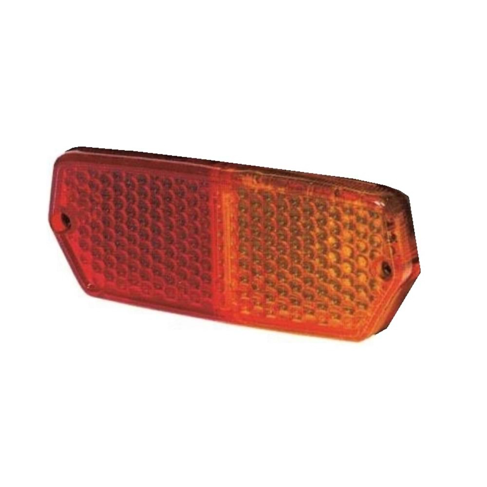 ( STOP CAMI ) FIAT 480-640 CAMIN RENGİ ( KIRMIZI - SARI )