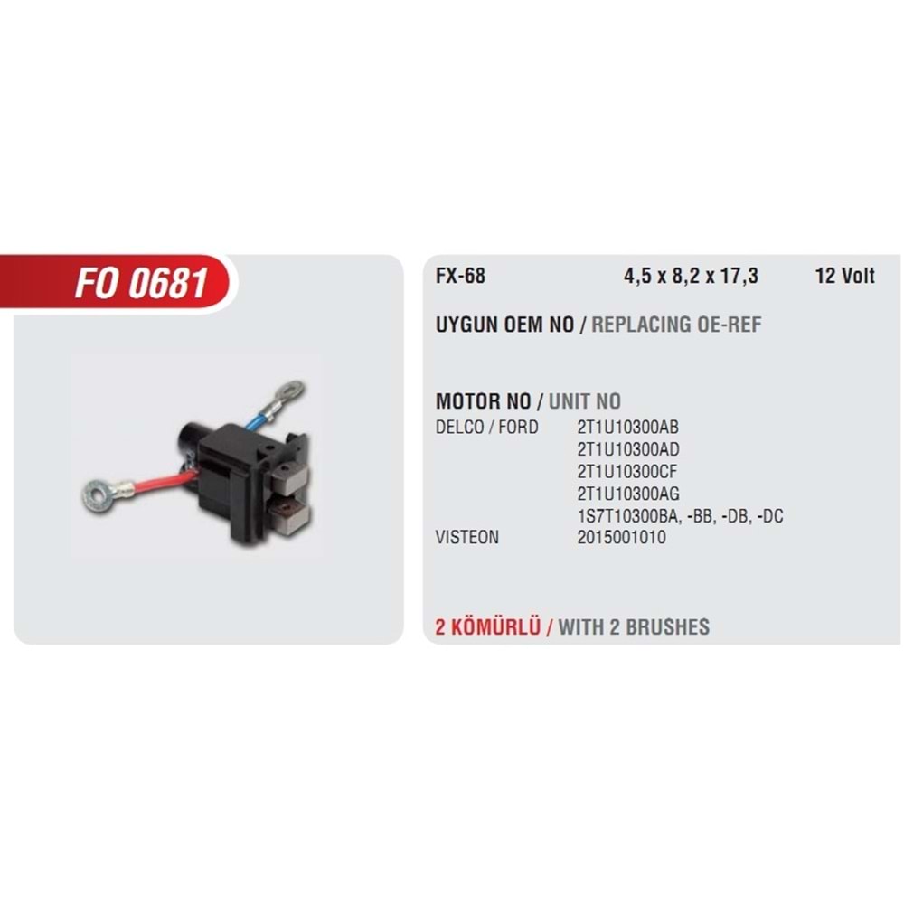 FORD CONNECT / FOCUS / MONDEO ( BHFO 0204 )